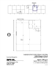 24000-24036 Haggerty Rd, Farmington Hills, MI à louer Plan d’étage– Image 1 sur 1