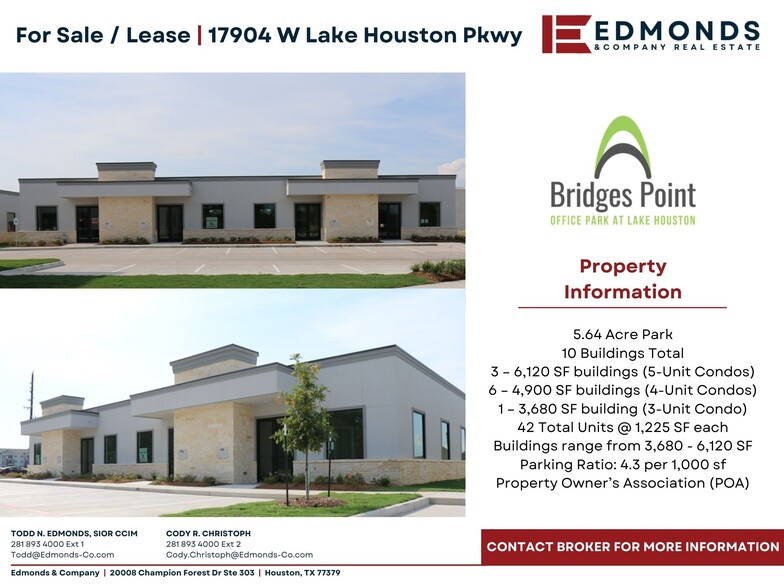 17904 W Lake Houston Pky, Atascocita, TX à vendre - Photo de l’immeuble – Image 2 sur 13