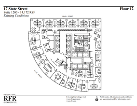 17 State St, New York, NY à louer Plan d’étage– Image 1 sur 5