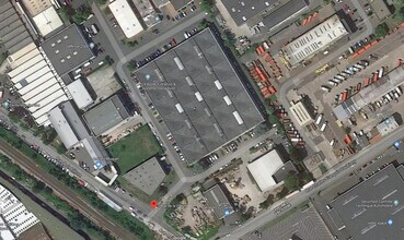 Carrières-sur-Seine - Vue aérienne  vue de carte