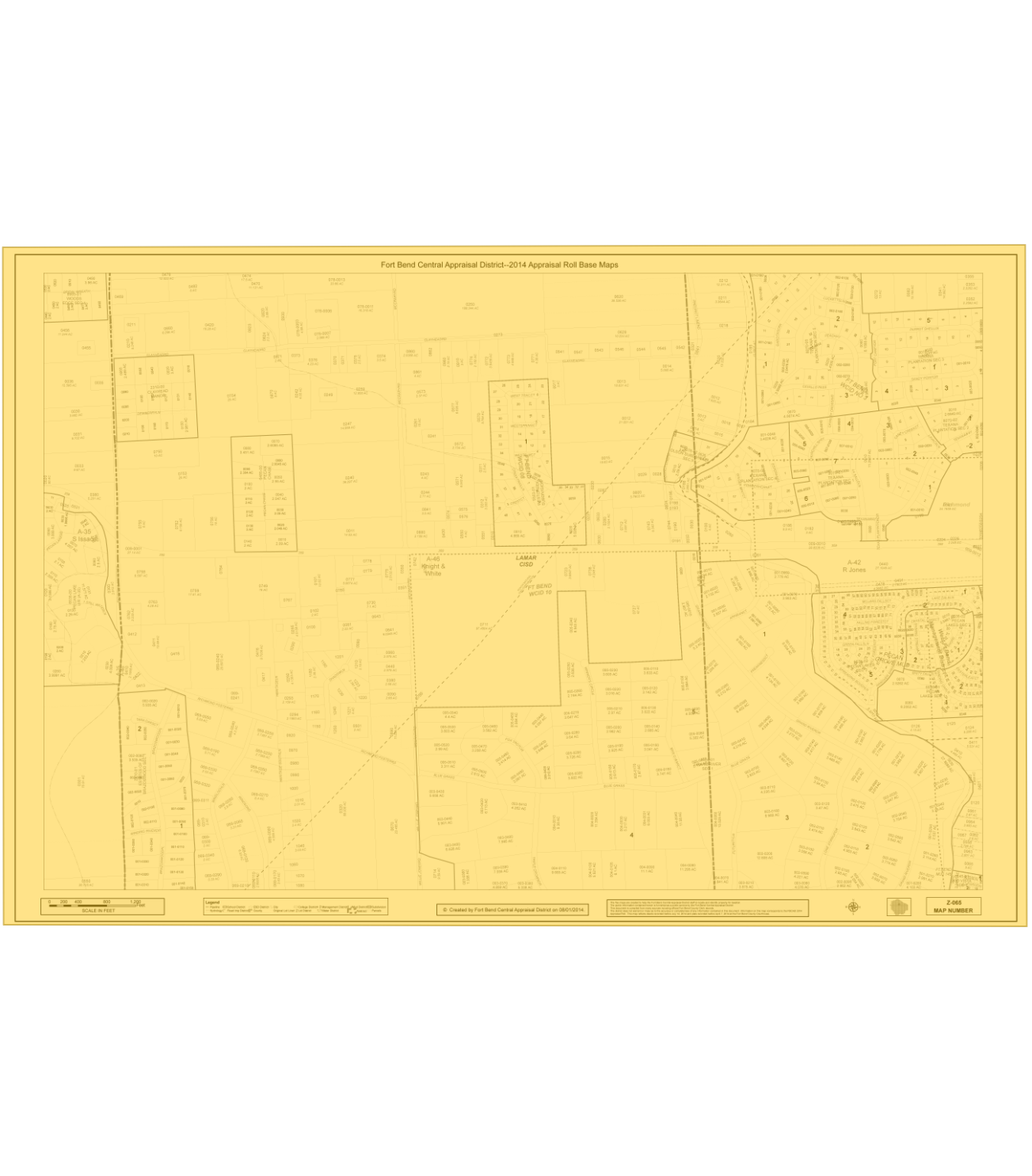 3026 FM 359 Rd, Richmond, TX à vendre Plan cadastral– Image 1 sur 2