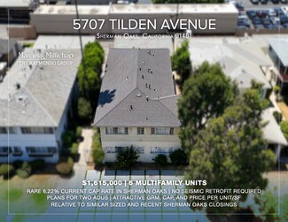 Plus de détails pour 5707 Tilden Ave, Sherman Oaks, CA - Logement à vendre