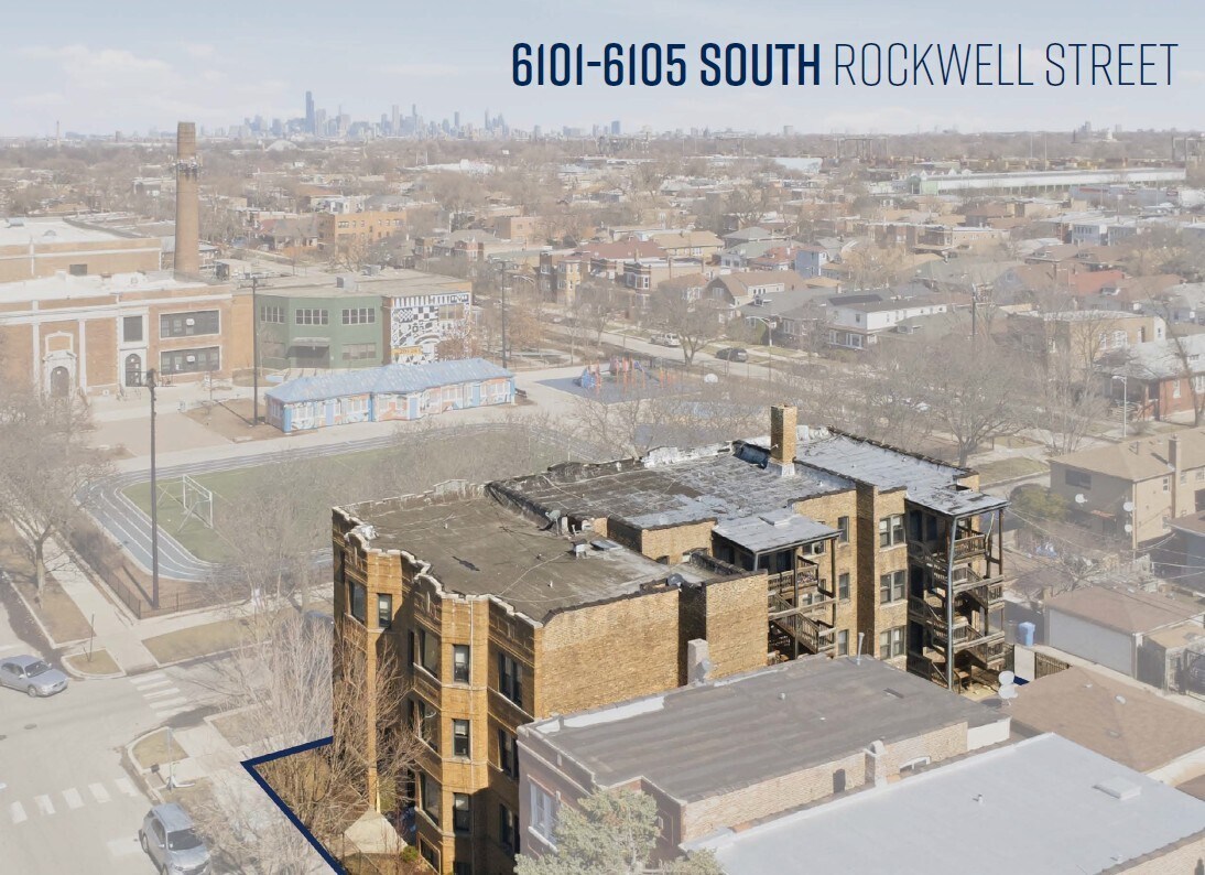 6101 S Rockwell St, Chicago, IL à vendre Photo principale– Image 1 sur 2