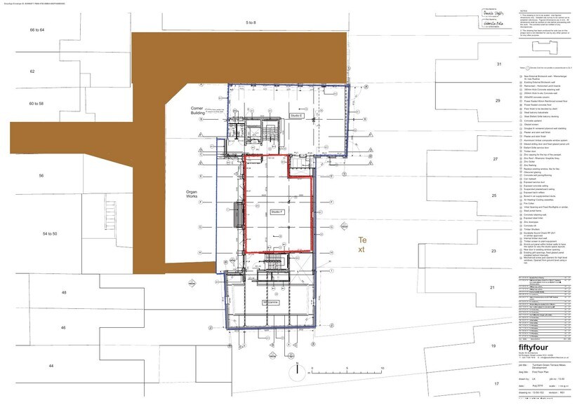 Turnham Green Terrace Mews, Londres à louer - Plan d’étage – Image 2 sur 3