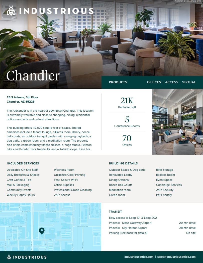 25 S Arizona Pl, Chandler, AZ à louer Autre– Image 1 sur 30