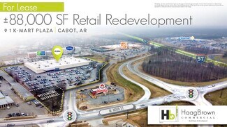 Plus de détails pour 1 Kmart Plz, Cabot, AR - Local commercial à louer