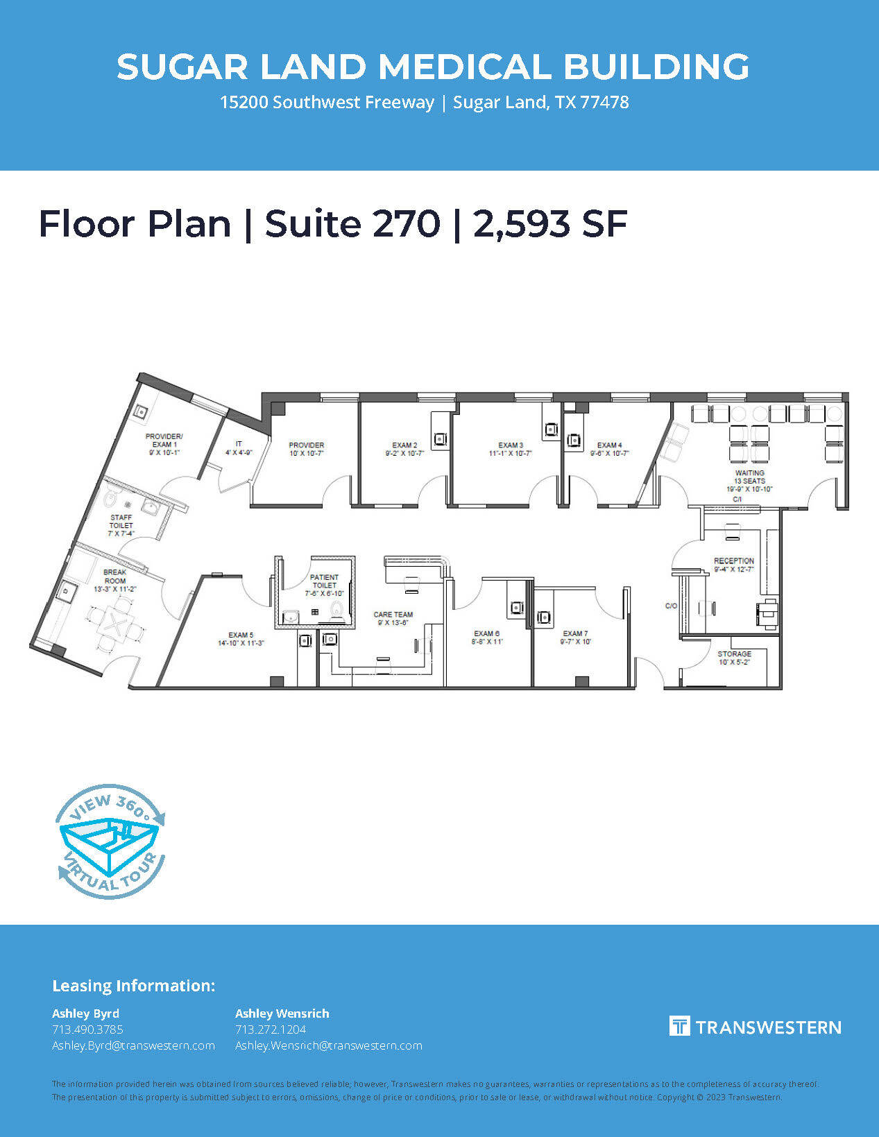 15200 Southwest Fwy, Sugar Land, TX à louer Plan d’étage– Image 1 sur 1