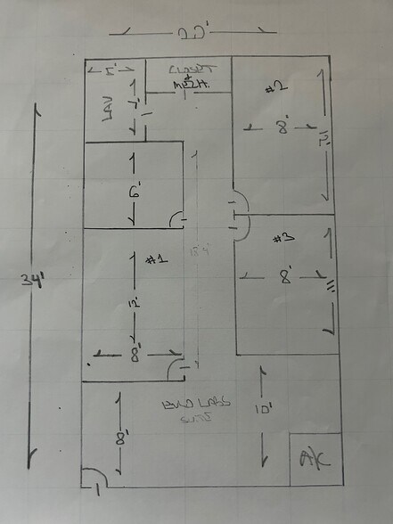 248-260 Middle Country Rd, Selden, NY à louer - Plan d’étage – Image 3 sur 3