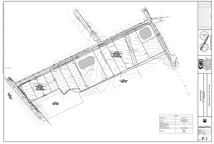 Blair Mill Rd, Belton, SC à vendre - Plan de site – Image 3 sur 3