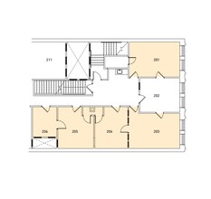 230 Fayetteville St, Raleigh, NC à louer Plan d’étage– Image 1 sur 1