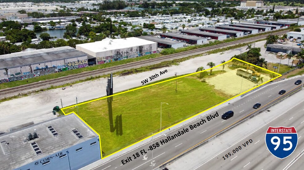 2550 SW 30 Ave, Pembroke Park, FL à louer - Aérien – Image 2 sur 3