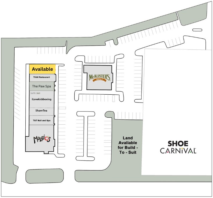725-949 SW 25th St, Oklahoma City, OK à louer Plan de site– Image 1 sur 1