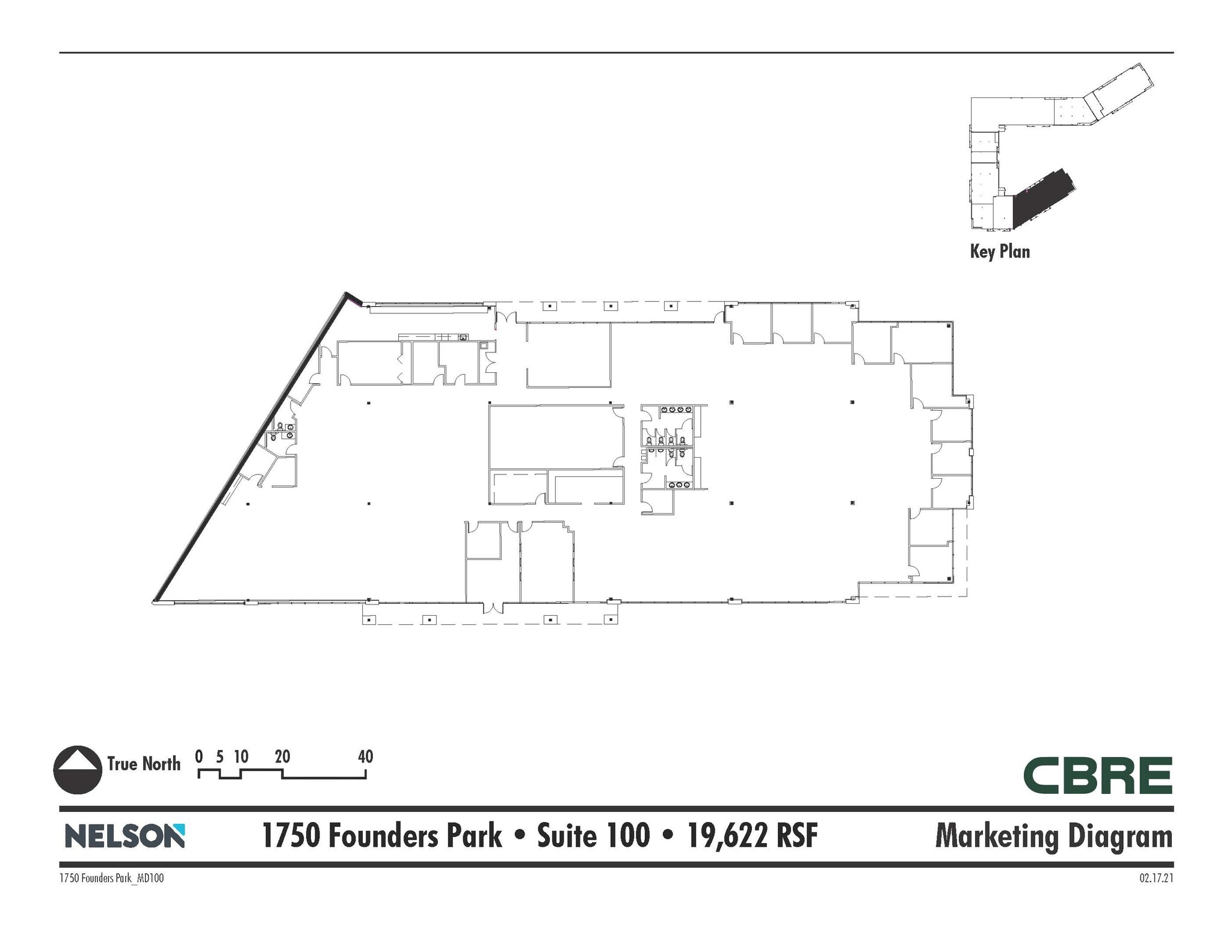 1750 Founders Pky, Alpharetta, GA à louer Plan d’étage– Image 1 sur 7