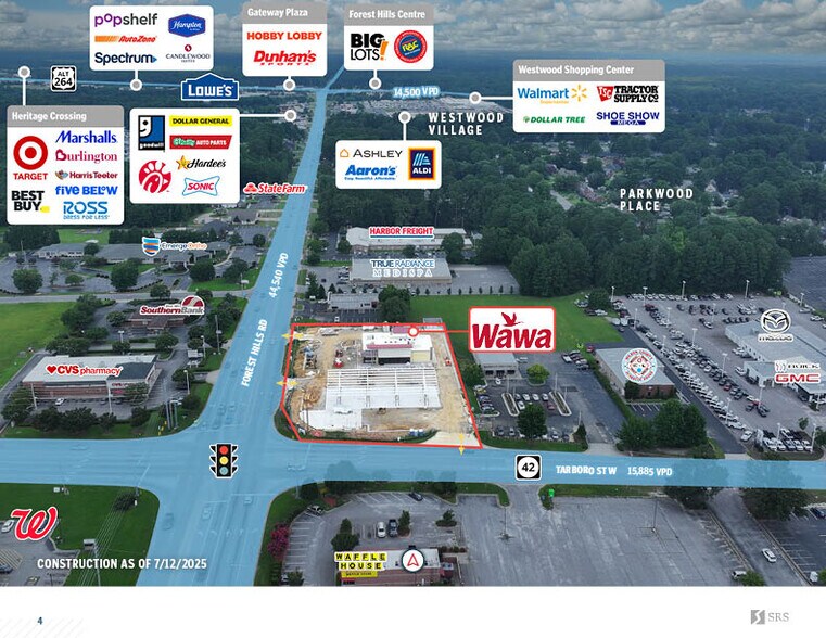 1600 Forest Hills Rd W, Wilson, NC à vendre - Photo de l’immeuble – Image 2 sur 9