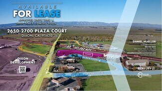 Plus de détails pour 2650-2700 Plaza Court, Dixon, CA - Local commercial à louer