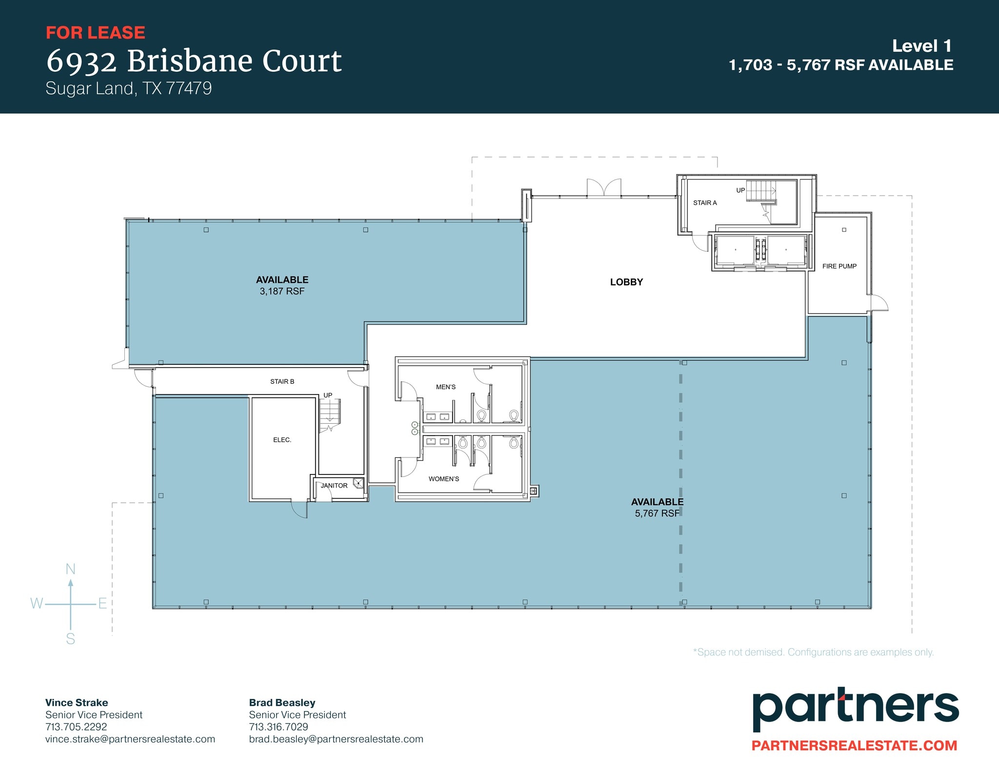 6932 Brisbane ct, Sugar Land, TX à louer Plan de site– Image 1 sur 2