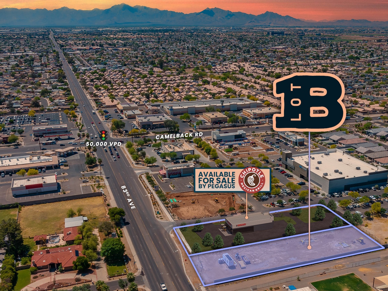 83rd Ave & Camelback Rd, Glendale, AZ à vendre Photo de l’immeuble– Image 1 sur 9