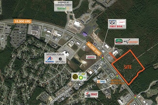 Plus de détails pour 1 Western Blvd, Jacksonville, NC - Terrain à louer