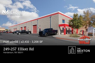 Plus de détails pour 257 Elliott Rd, Henderson, NV - Local d'activités, Industriel/Logistique à louer