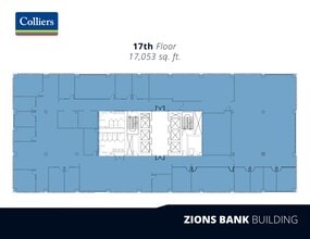 1 S Main St, Salt Lake City, UT à louer Plan d’étage– Image 1 sur 1