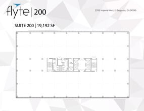 2200 E Imperial Hwy, El Segundo, CA à louer Plan d’étage– Image 1 sur 1