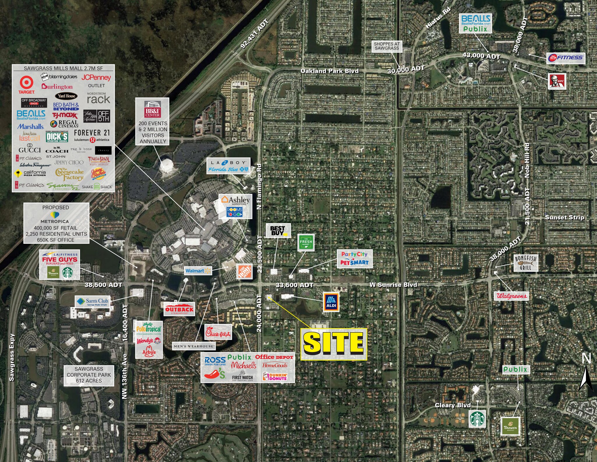 12300-12310 W Sunrise Blvd, Plantation, FL à louer Photo de l’immeuble– Image 1 sur 16