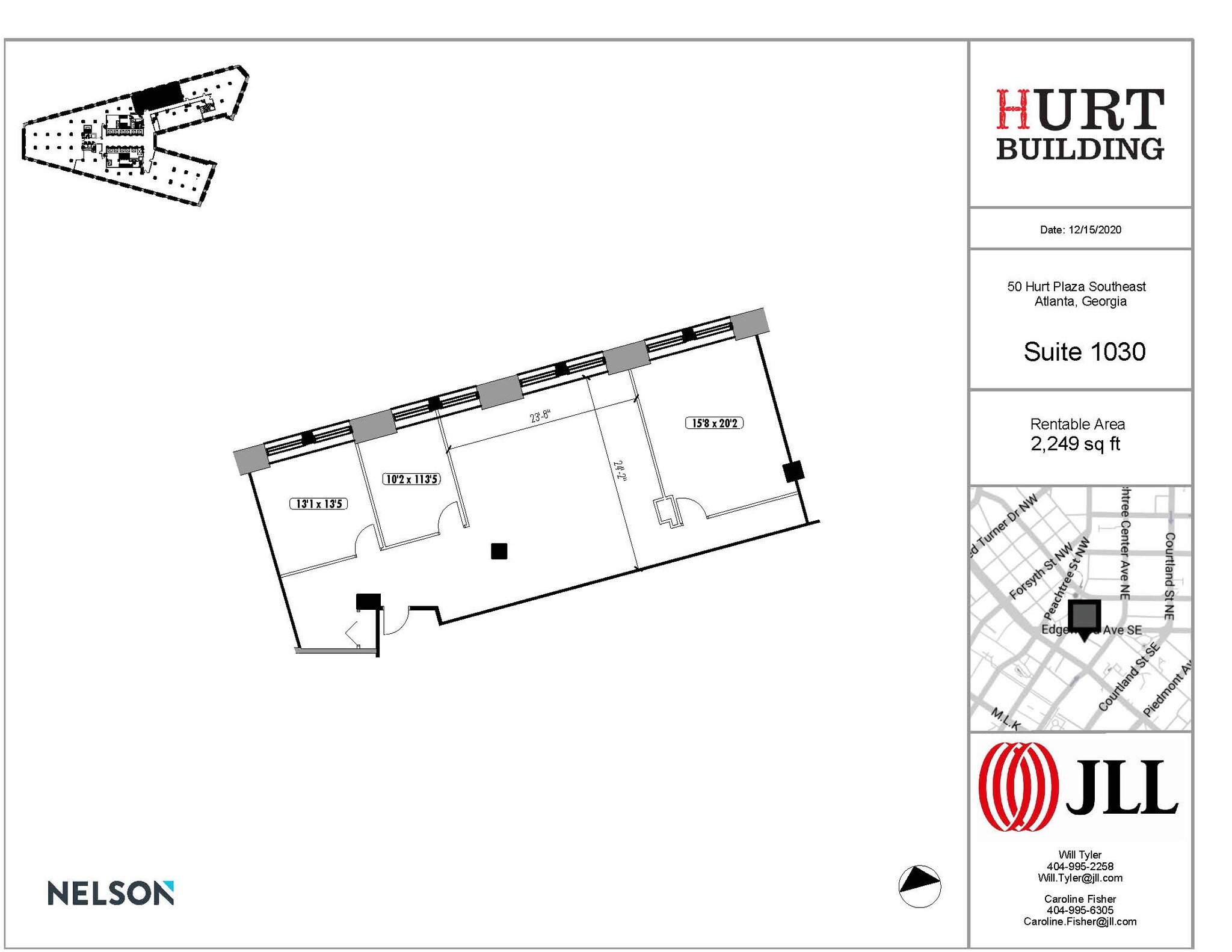 50 Hurt Plz SE, Atlanta, GA à louer Plan d’étage– Image 1 sur 1