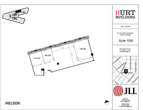 50 Hurt Plz SE, Atlanta, GA à louer Plan d’étage– Image 1 sur 1