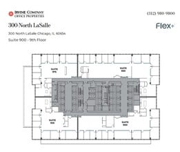 300 N LaSalle St, Chicago, IL à louer Plan d’étage– Image 2 sur 2