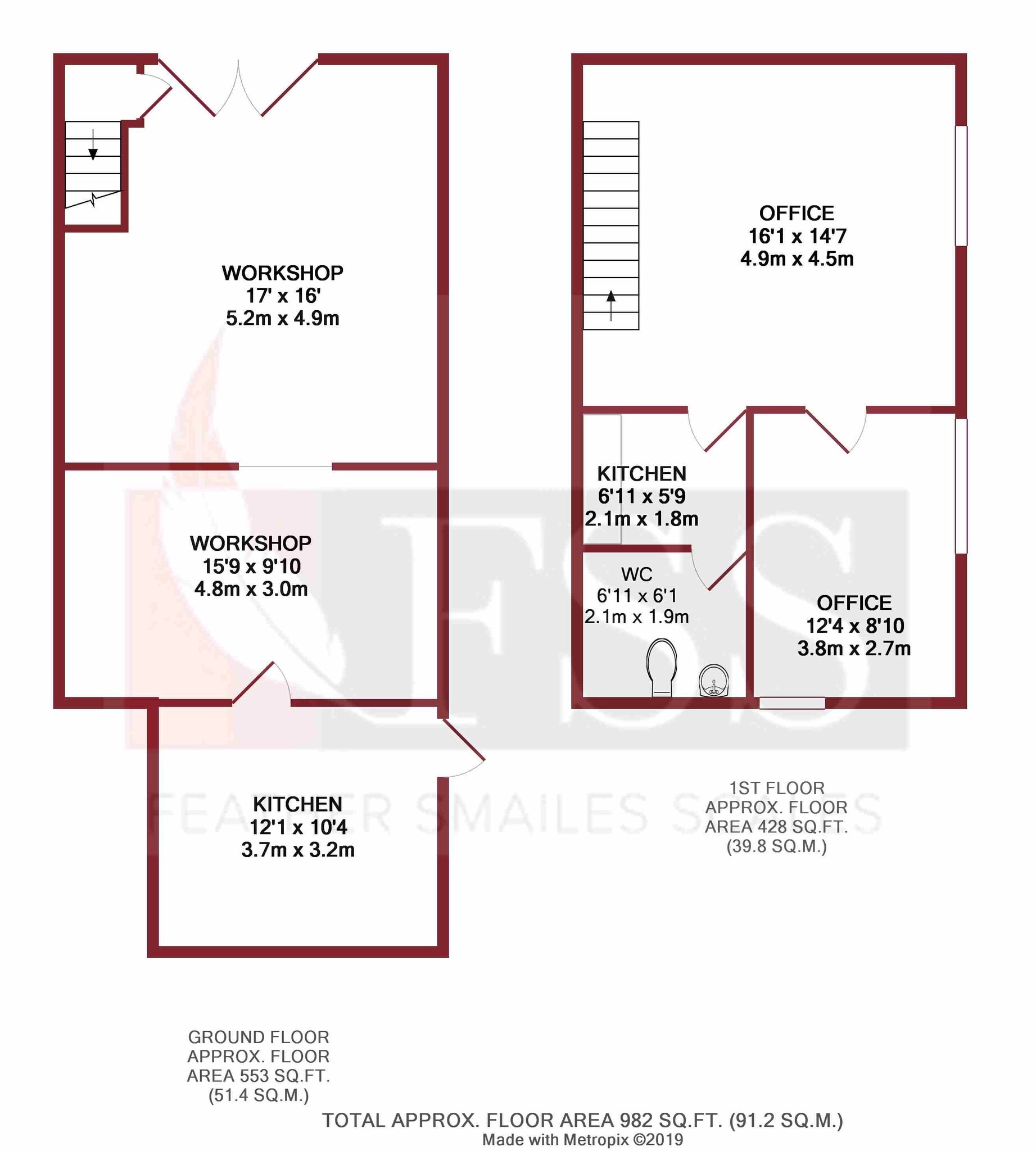 Spa Terrace, Harrogate à louer Plan d’étage– Image 1 sur 7