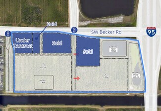 Plus de détails pour I-95 & Becker Road, Port Saint Lucie, FL - Terrain à vendre