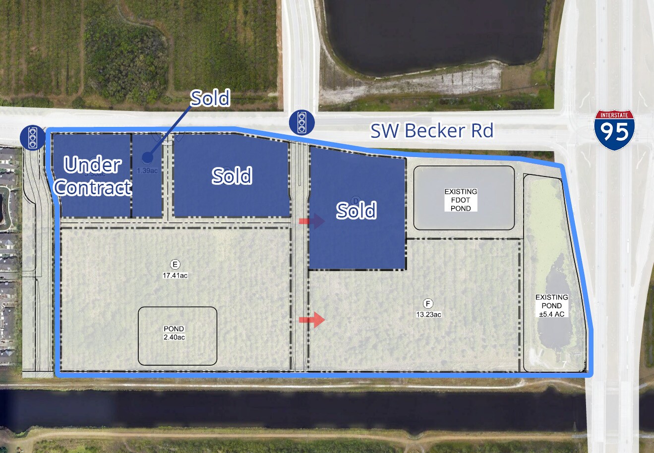 I-95 & Becker Road, Port Saint Lucie, FL à vendre Photo principale– Image 1 sur 3