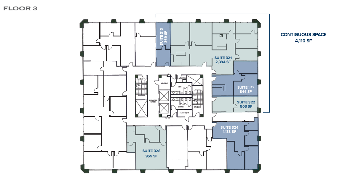 7001 Boulevard 26, North Richland Hills, TX à louer Plan d’étage– Image 1 sur 1