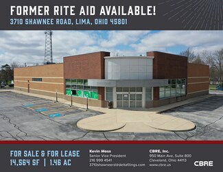 Plus de détails pour 3710 Shawnee Rd, Lima, OH - Local commercial à vendre