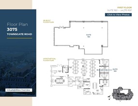 3075 Townsgate Rd, Westlake Village, CA à louer Plan d’étage– Image 1 sur 1