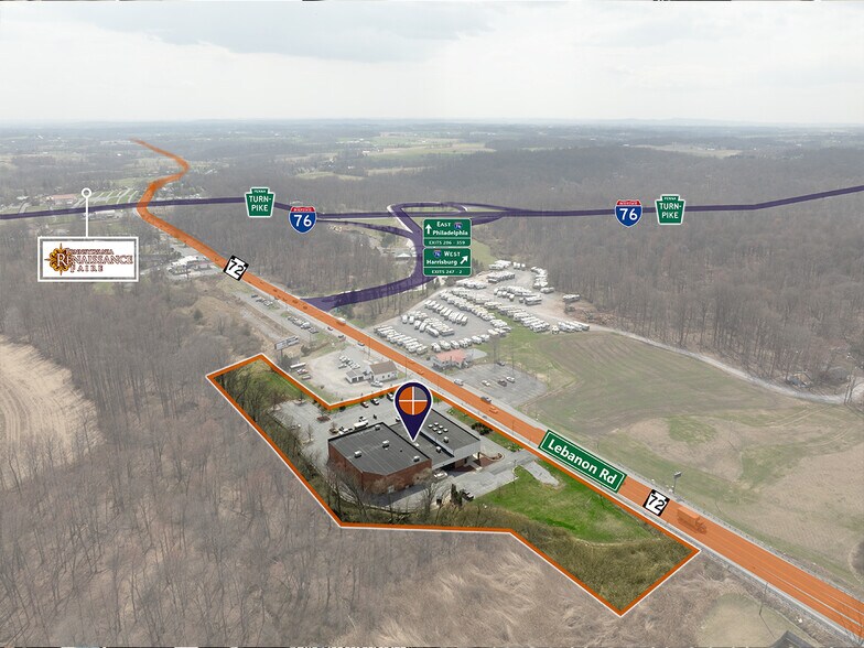 3091 Lebanon Rd, Manheim, PA à louer - Aérien – Image 2 sur 16