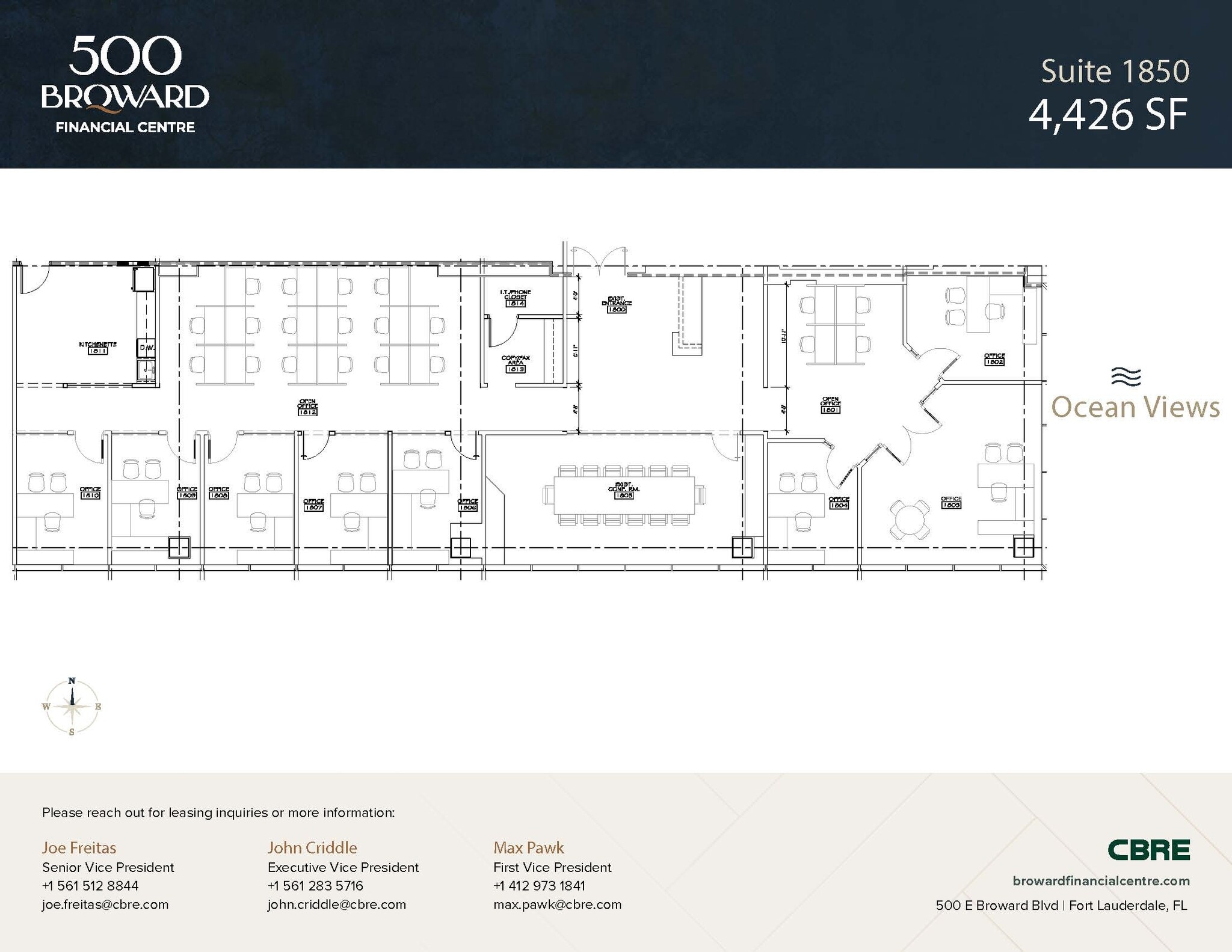 500 E Broward Blvd, Fort Lauderdale, FL à louer Photo intérieure– Image 1 sur 1