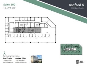 14701 St. Marys Ln, Houston, TX à louer Plan d’étage– Image 1 sur 1