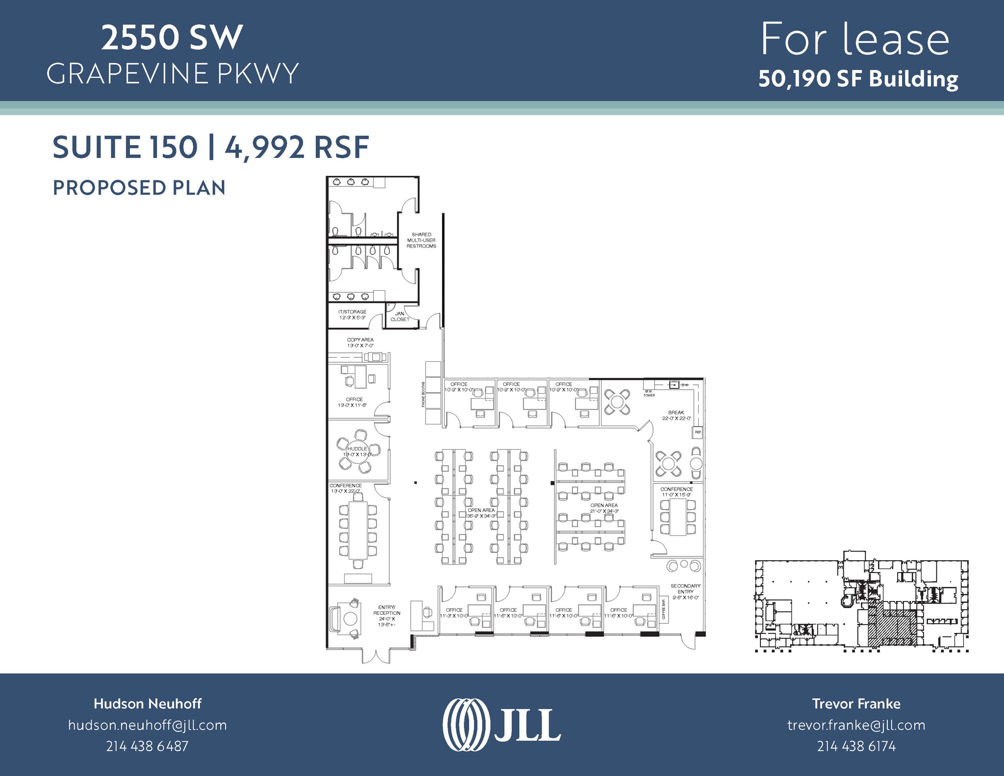 2550 SW Grapevine Pky, Grapevine, TX à louer Plan d’étage– Image 1 sur 2