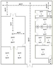 1811 Shady Oaks Dr, Denton, TX à louer Plan de site– Image 1 sur 1