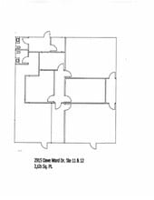 2915 Ar-286 W, Conway, AR à louer Plan d’étage– Image 1 sur 1