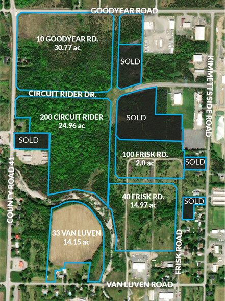 10 Goodyear Rd, Napanee, ON à vendre - Plan de site – Image 2 sur 2