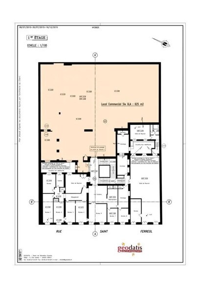 Local d’activités dans Marseille à louer - Plan d’étage – Image 3 sur 30