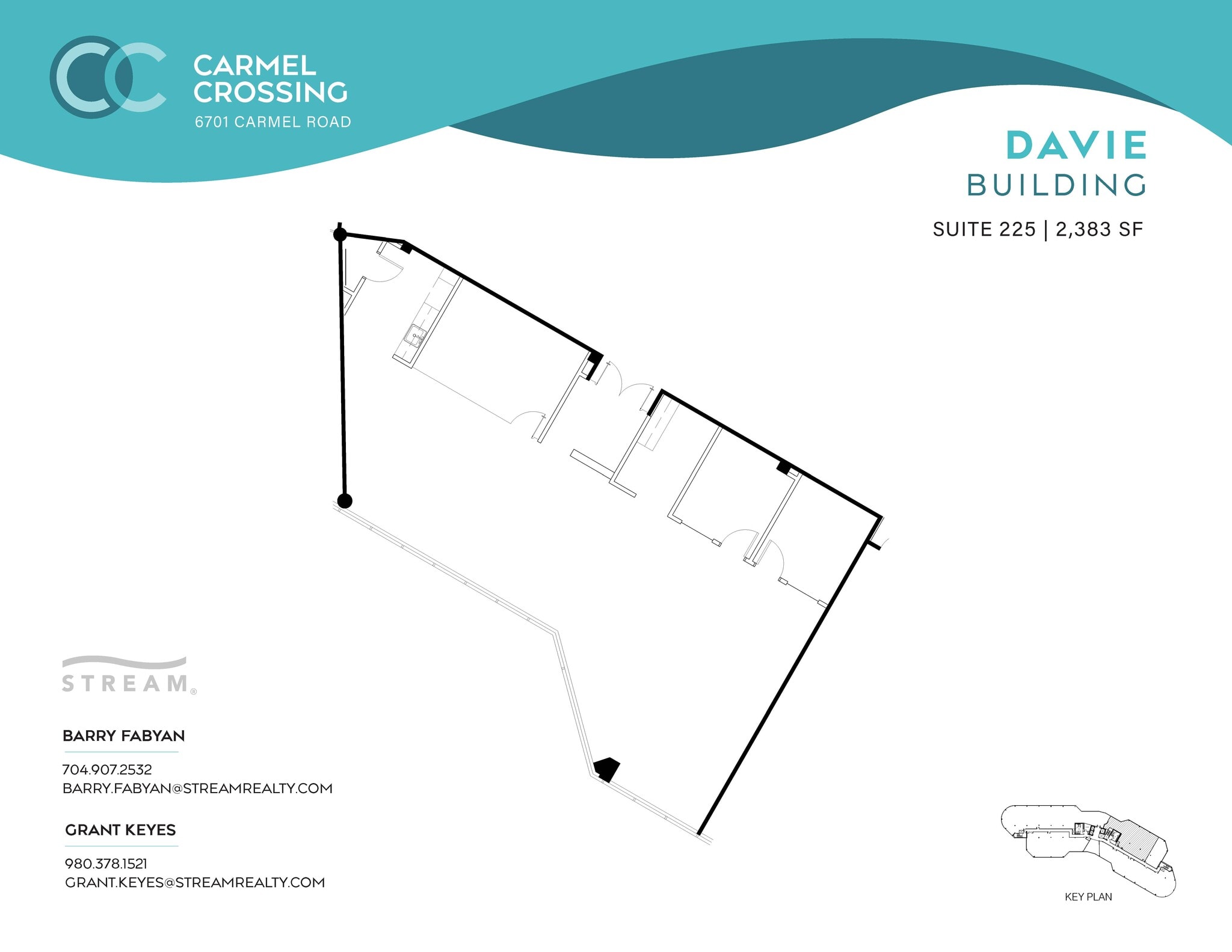 6701 Carmel Rd, Charlotte, NC à louer Plan d’étage– Image 1 sur 1