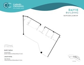 6701 Carmel Rd, Charlotte, NC à louer Plan d’étage– Image 1 sur 1