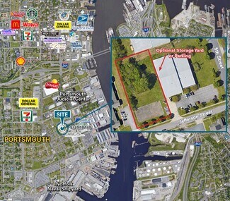 Plus de détails pour 802 Fifth St, Portsmouth, VA - Bureau à louer