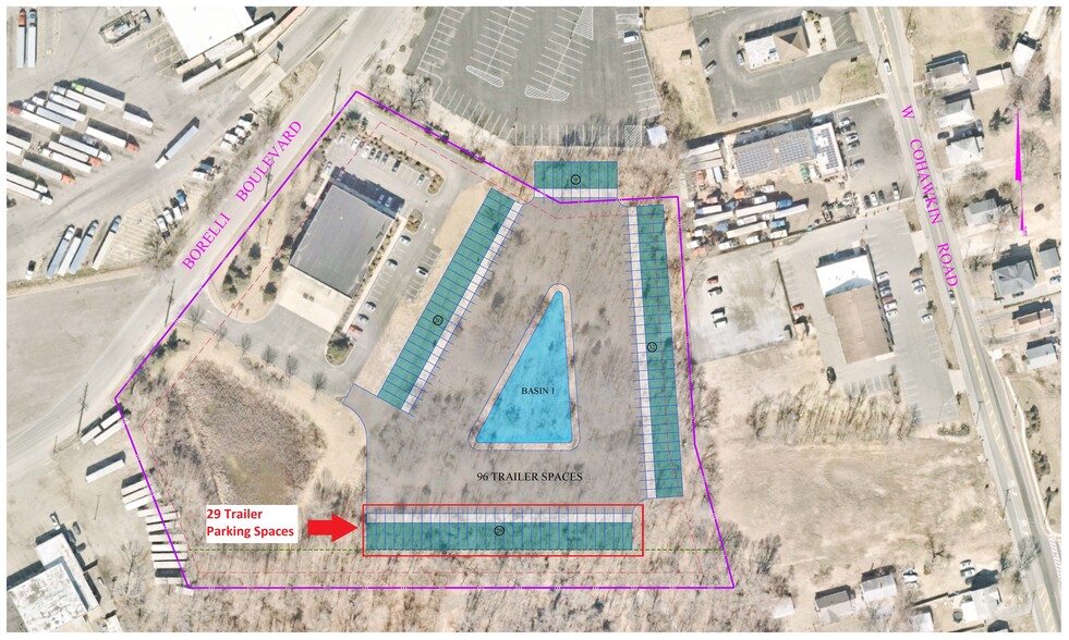 195 Borrelli Blvd, Paulsboro, NJ à louer - Plan de site – Image 1 sur 1