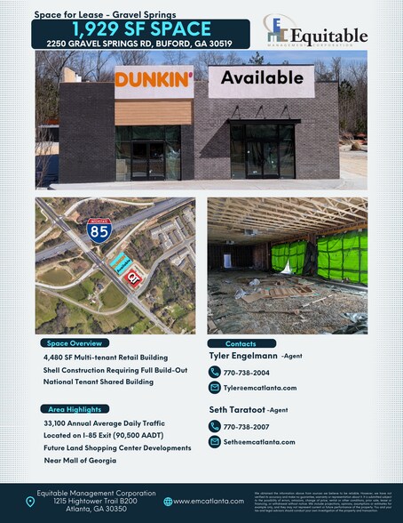 2250 Gravel Springs Rd, Buford, GA à louer - Photo de l’immeuble – Image 2 sur 7