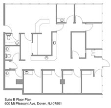 600 Mount Pleasant Ave, Dover, NJ à louer Plan d’étage– Image 2 sur 13