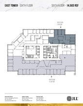 7501 Wisconsin Ave, Bethesda, MD à louer Plan d’étage– Image 2 sur 2